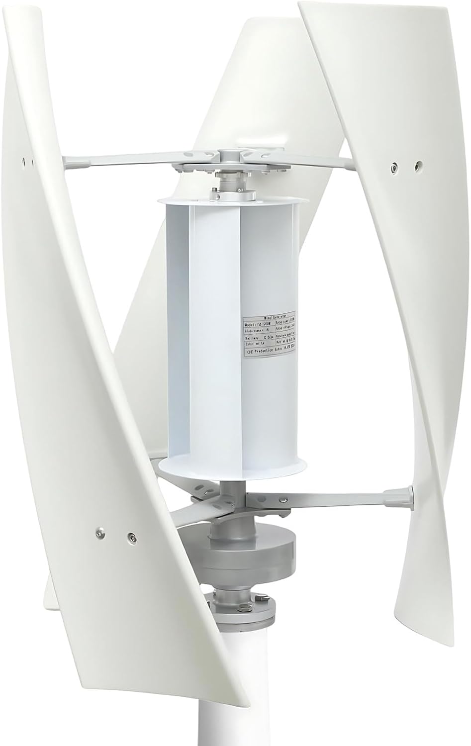 Quiet Vertical Windmill Generator Kit, Maglev Axis Turbine 100/200/300W with Intelligent Controller for RV, Boat and Cabin Use 300W