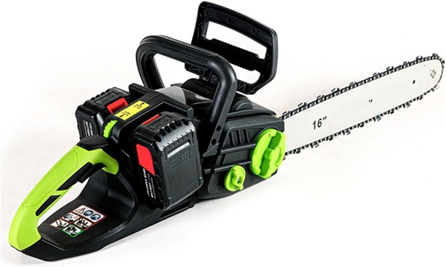 Cordless Electric Chainsaw with Brushless Motor, 1800W Battery Powered Chainsaw with Auto Lubrication for Tree Pruning and Logging