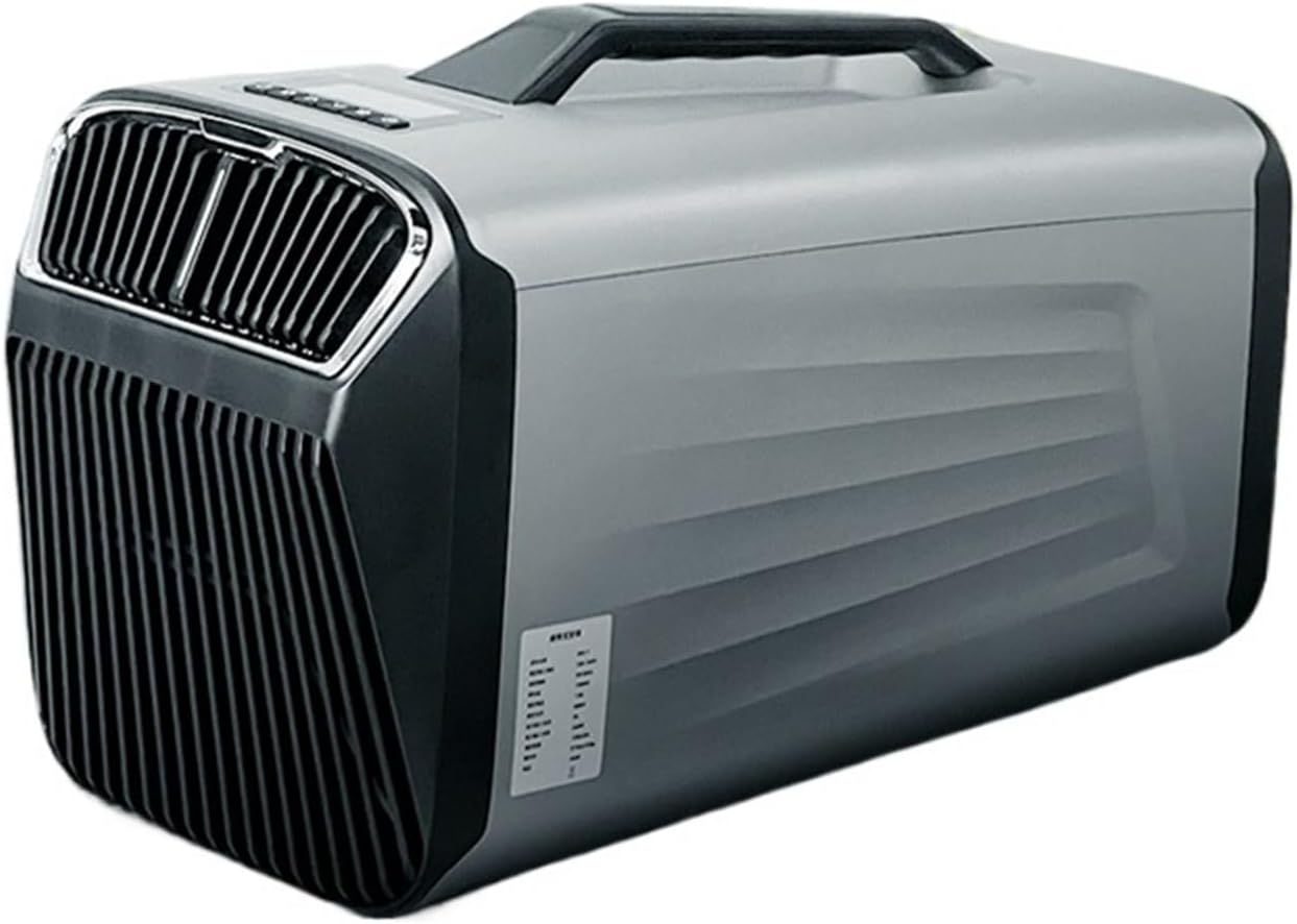 Portable Air Conditioner, Portable Mini Air Conditioner Compressor Cooling for Car Outdoor Camping Tent,Desktop Fan for Home Outdoors(White)