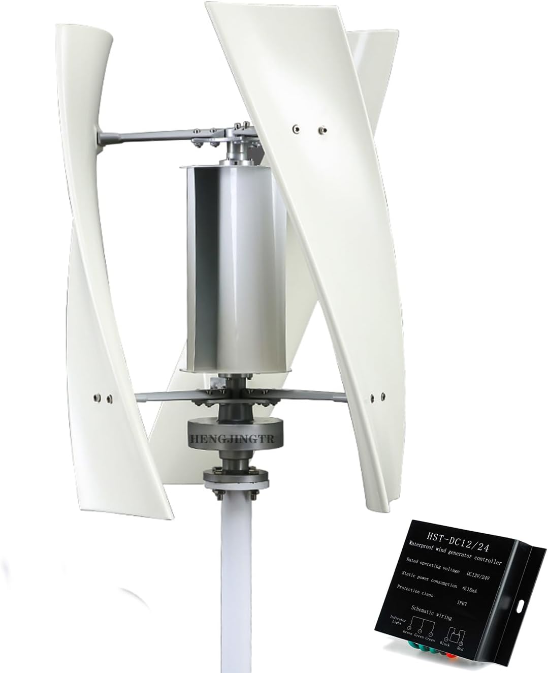 10000W Vertical Axis Wind Turbine Generator, 12V-220V with Controller Power Generation for Solar Wind Electricity Producer Equipment