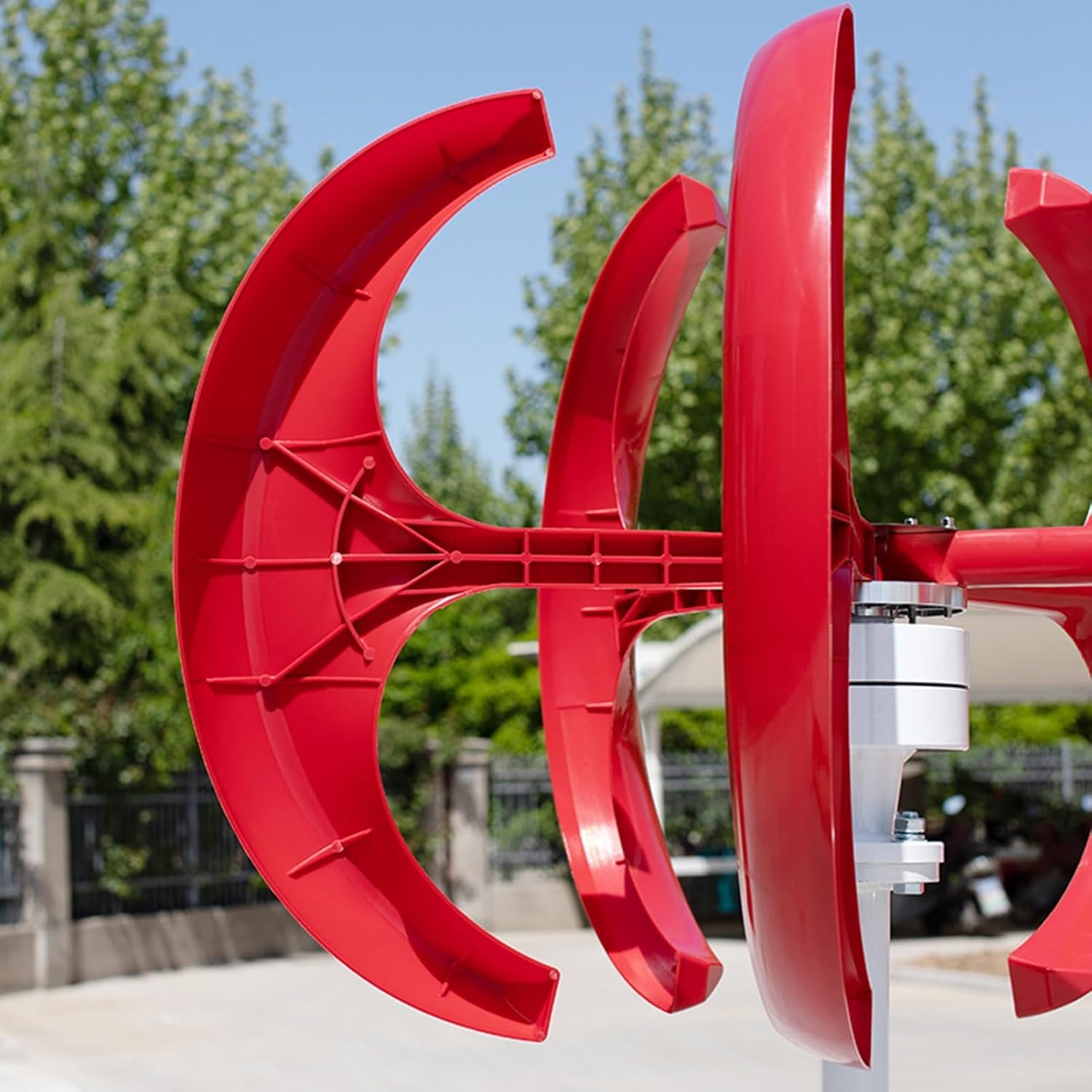 1000W 12V/24V Wind Turbine Generator Kit, 5-Blade Electromagnetic Power Generator for Home, Hybrid Systems, Streetlight Use - Efficient Renewable Energy Solution