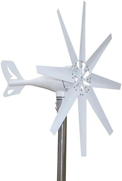400W-1000W Efficiently Wind Generator Kit,12V 24V 48V Optional 8 Blade Wind Turbine MPPT Controller for Home Or Streetlight Projects