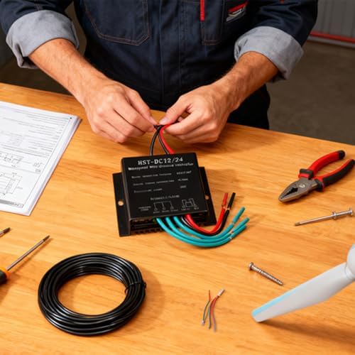 48V 14000W Wind Turbine Charge Controller | Waterproof IP67, Overcharge Protection, Compatible with 12V/24V/48V Windmill Generators for Efficient Energy Management