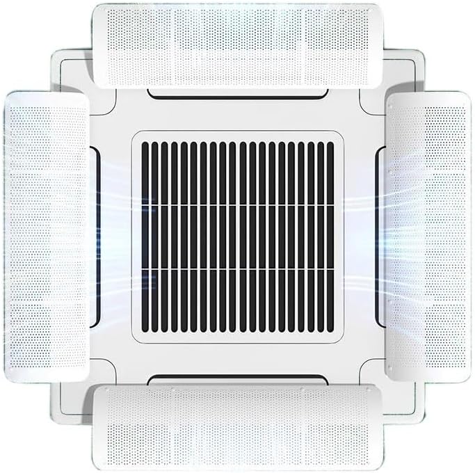 The air filtering of the central air conditioner and preventing direct blowing board