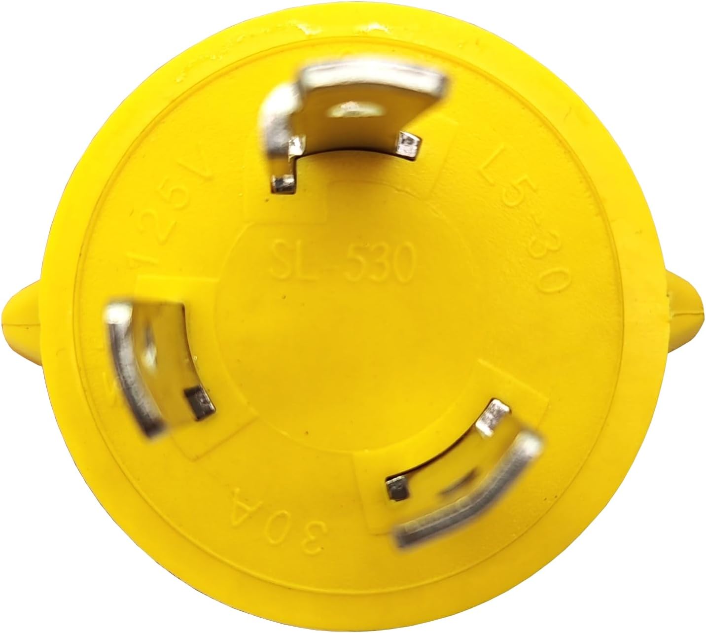 Parkworld Generator Adapter NEMA L5-30P 30A Male to Transfer Switch SS2-50R/CS6364 50A Shore Power Female with Locking Ring (10FT)