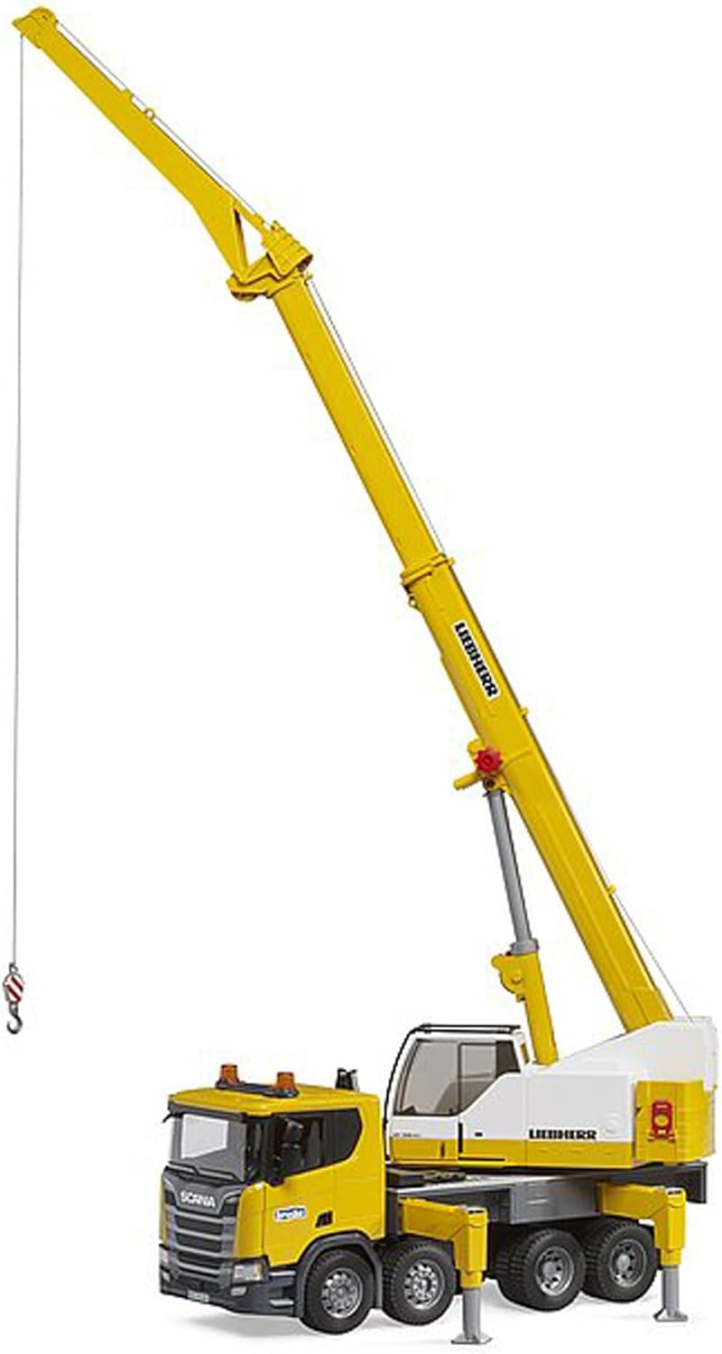 Bruder 03571 Scania Super 560R Liebherr Crane Truck w Light/Sound Module