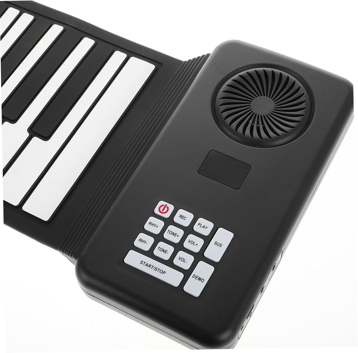 Keys Portable Roll up Piano Silicone Foldable Electronic Keyboard with Speaker for Travel and Beginners Battery-powered Full Key Layout Audio