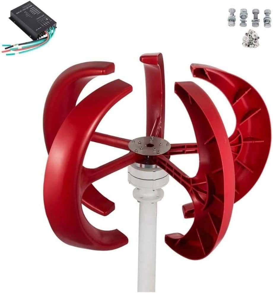 400W Wind Turbine Generator Free Energy Windmill, 12V 24V Wind Power System with Controller for Home Outdoor Camping Use