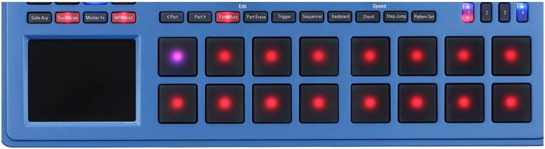 Korg Electribe Synth In Emx Blue with V2.0 Software ELECTRIBE2BL