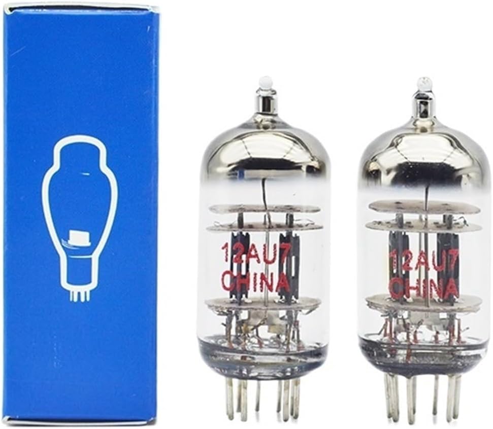 12AU7 Guitar Amplifier HiFi Audio Tube Replace ECC82/5814/ECC802S(2 PCS Matched)