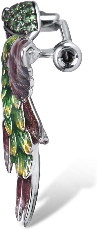 Santuzza 925 Sterling Silver Enamel Brooch Pin for Women