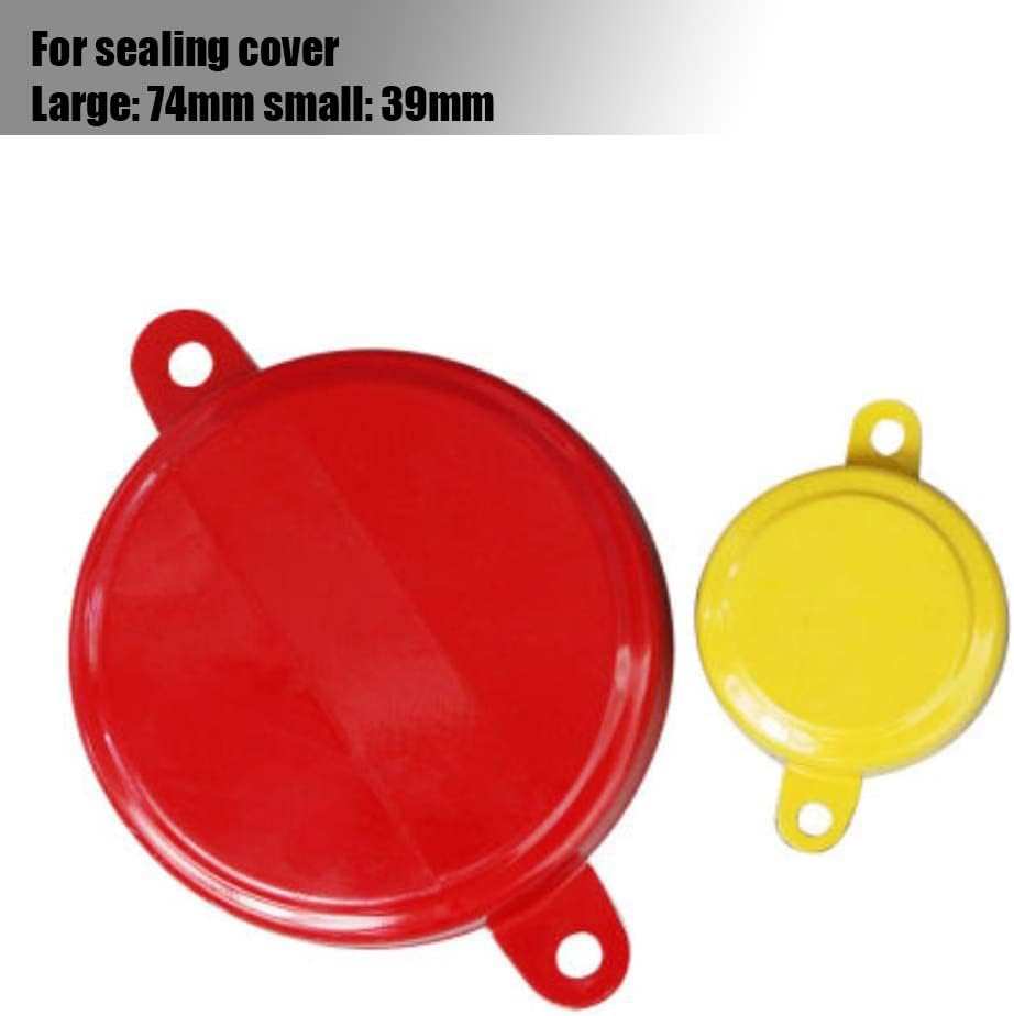 Pneumatic Oil Drum Cap Seal Crimping Machine 200L /53 Gallon Oil Barrel Cap Crimper Sealer Iron Barrel Sealing Sealing Pliers Portable Capping Machine for 74mm Cap 74mm