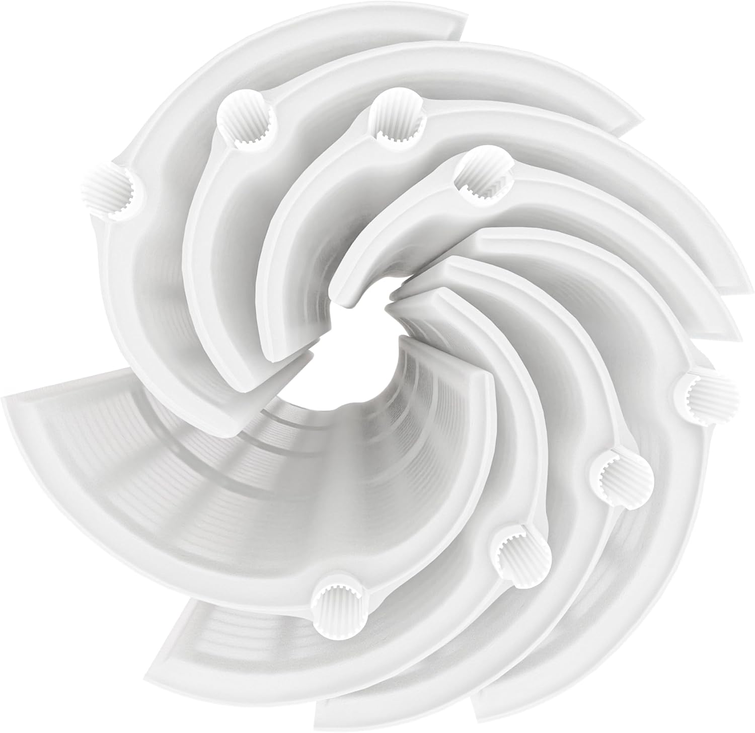 Cryspool® 1004 DE Filter Compatible with FNS Plus 48, DEL/DEV 48, DE4820, 59002300, FS-2004, PFS2448, FC-9540, PG-1904, 7 Full + 1 Partial, 48 Sq.Ft DE Grid Swimming Pool Filter Cartridge, 1 Set