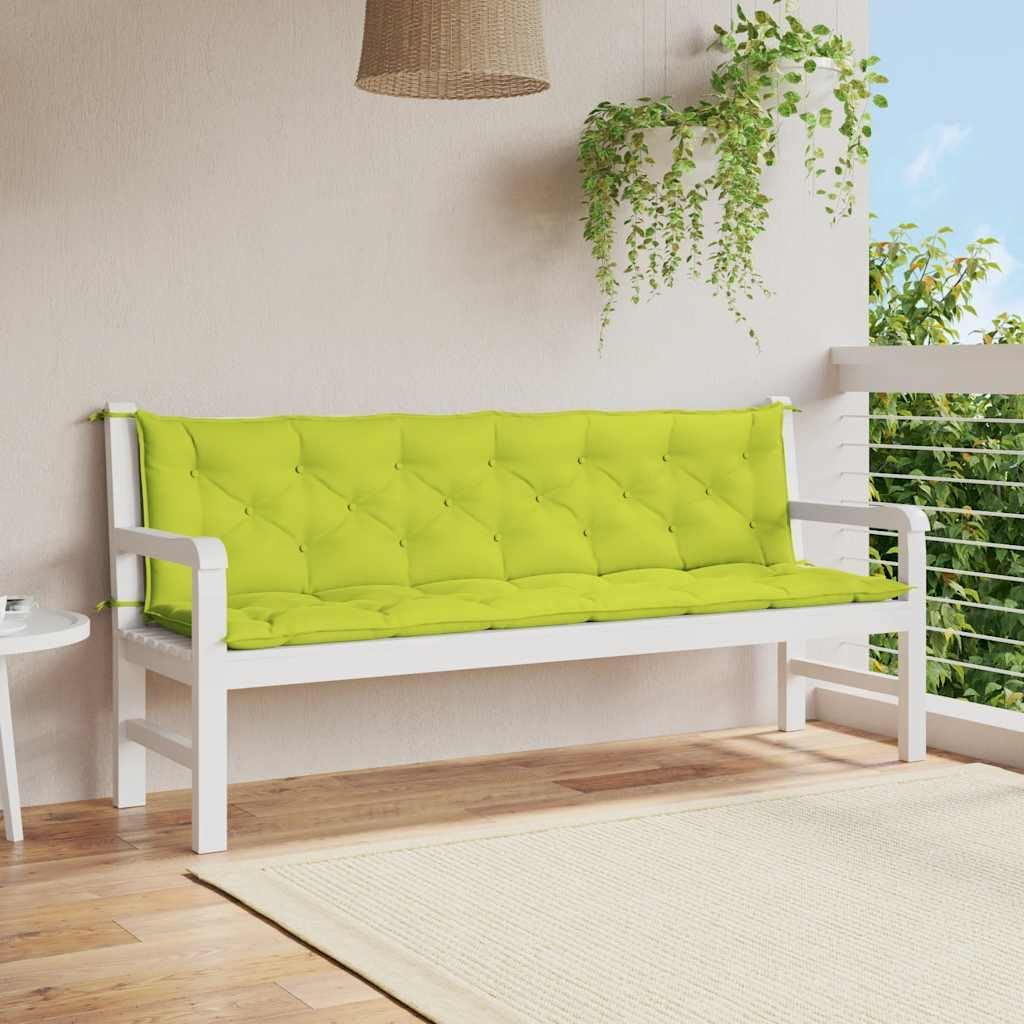 Garden Bench Cushion Bright Green 78.7