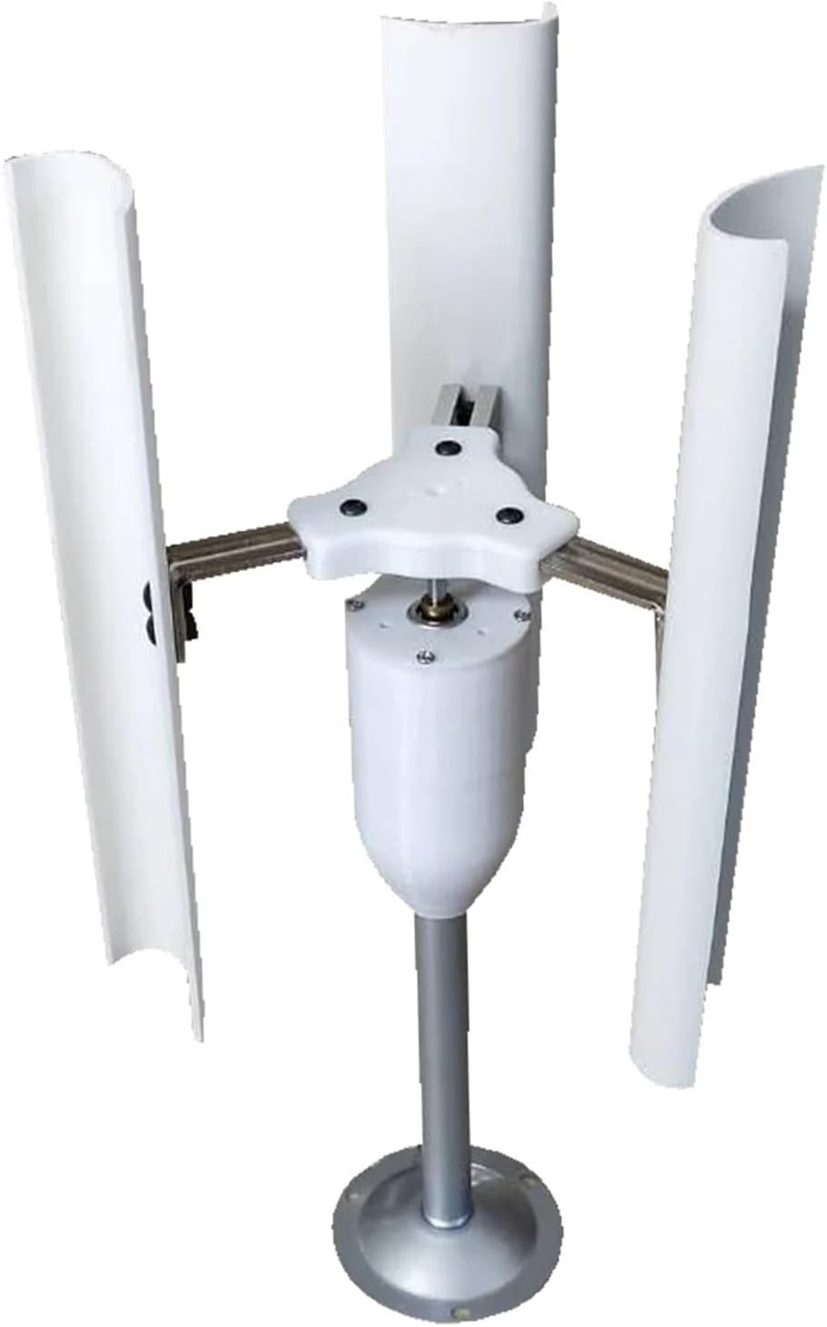 Wind Turbines, 12V Vertical Wind Turbine Nerator 3 Blades Charr Windmill Power Teach Mode