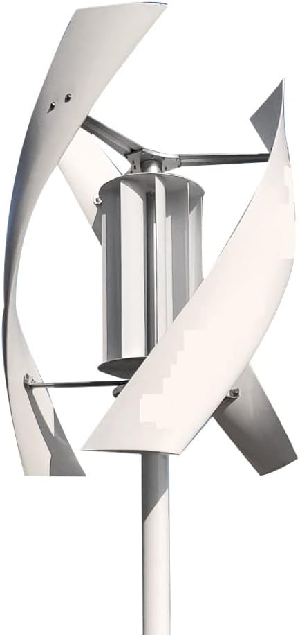 Wind Turbine, 2000w Vertical Axis Wind Turbine Generator Complete Set 48v Windmill AC Output Household Kit with Controller Inverter(48V)