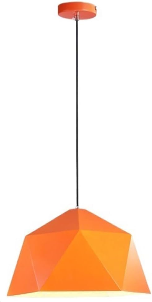 Hanging Lamp , Modern Minimalist Industrial Hanging Lamp Retro Pendant Lights Colorful Hanging Lighting Fixtures Single Head Corridor Chandeliers for Farmhouse, Dining Living Room, Bar, Hallway ( Colo