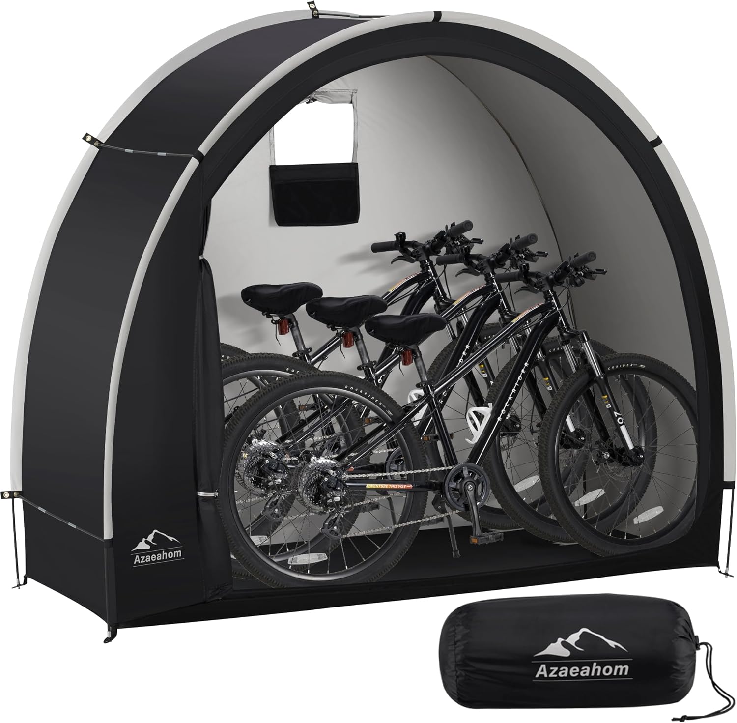Bike Storage Shed Tent, Waterproof Outdoor Storage Shed for Bicycle, Easy Setup, Portable Storage Tent for Motorcycle,Garden Tools,Lawn Mower