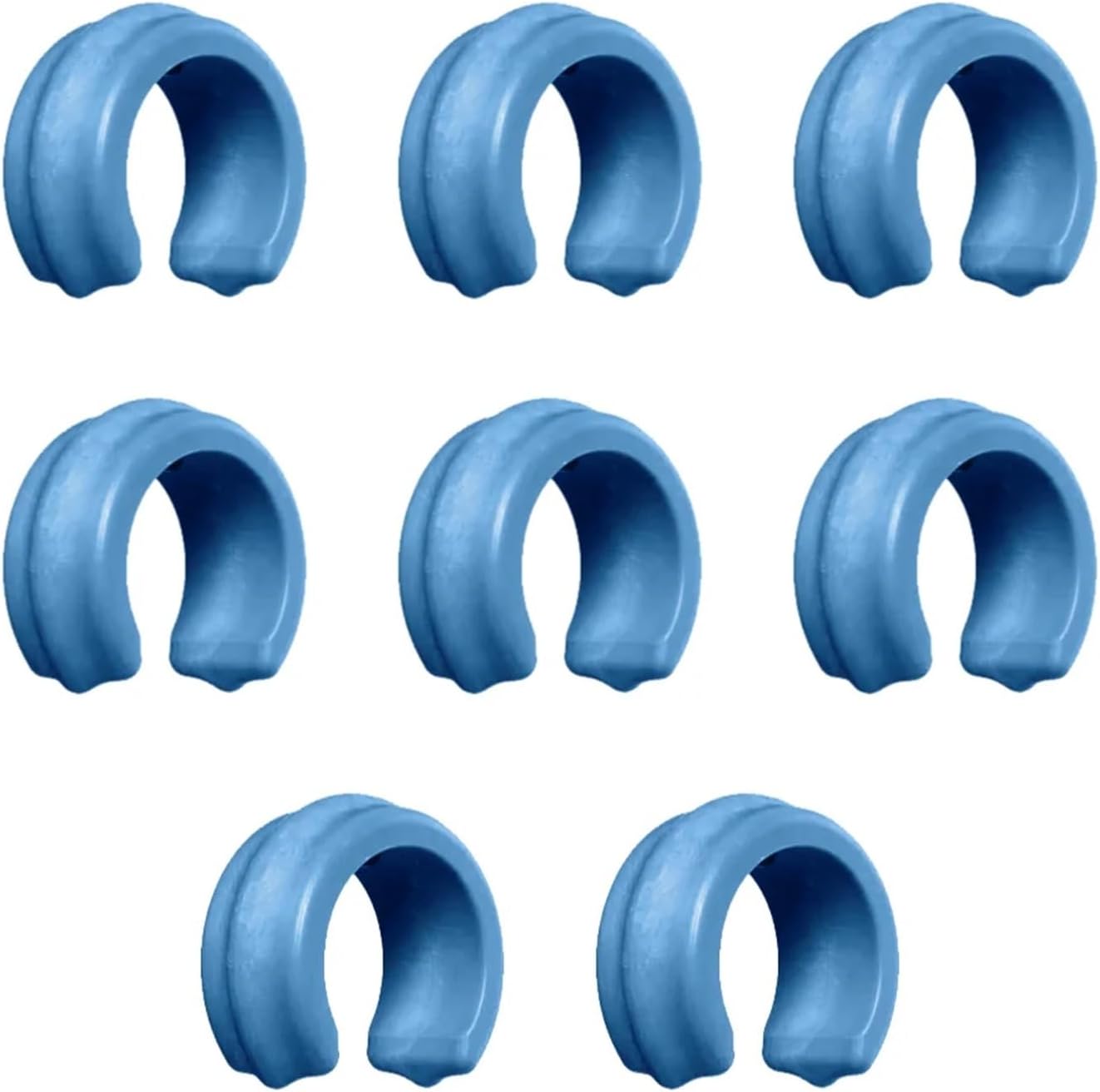 10-1PC Universal Pool Cleaner Hose Weight Pool Cleaner Hose Counterweight,Compatible for Zodiac Baracuda W83247 X70105 Pool Cleaner Parts(8PCS Blue)