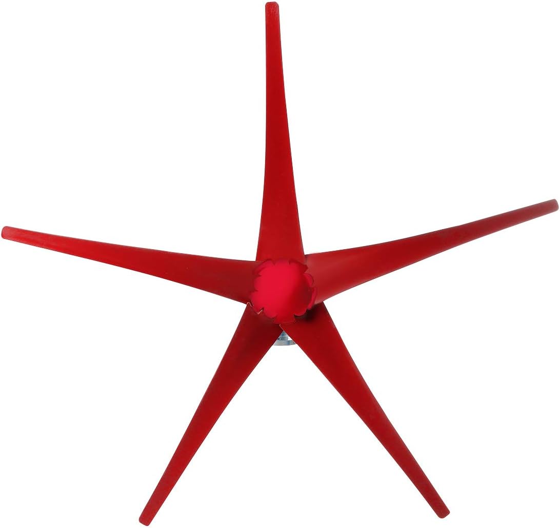 3600W 12V/24V/48V 5 Blade Wind Turbines Generator Efficient Wind Turbines Horizontal Home Power Windmill Energy Turbines Charge,12v