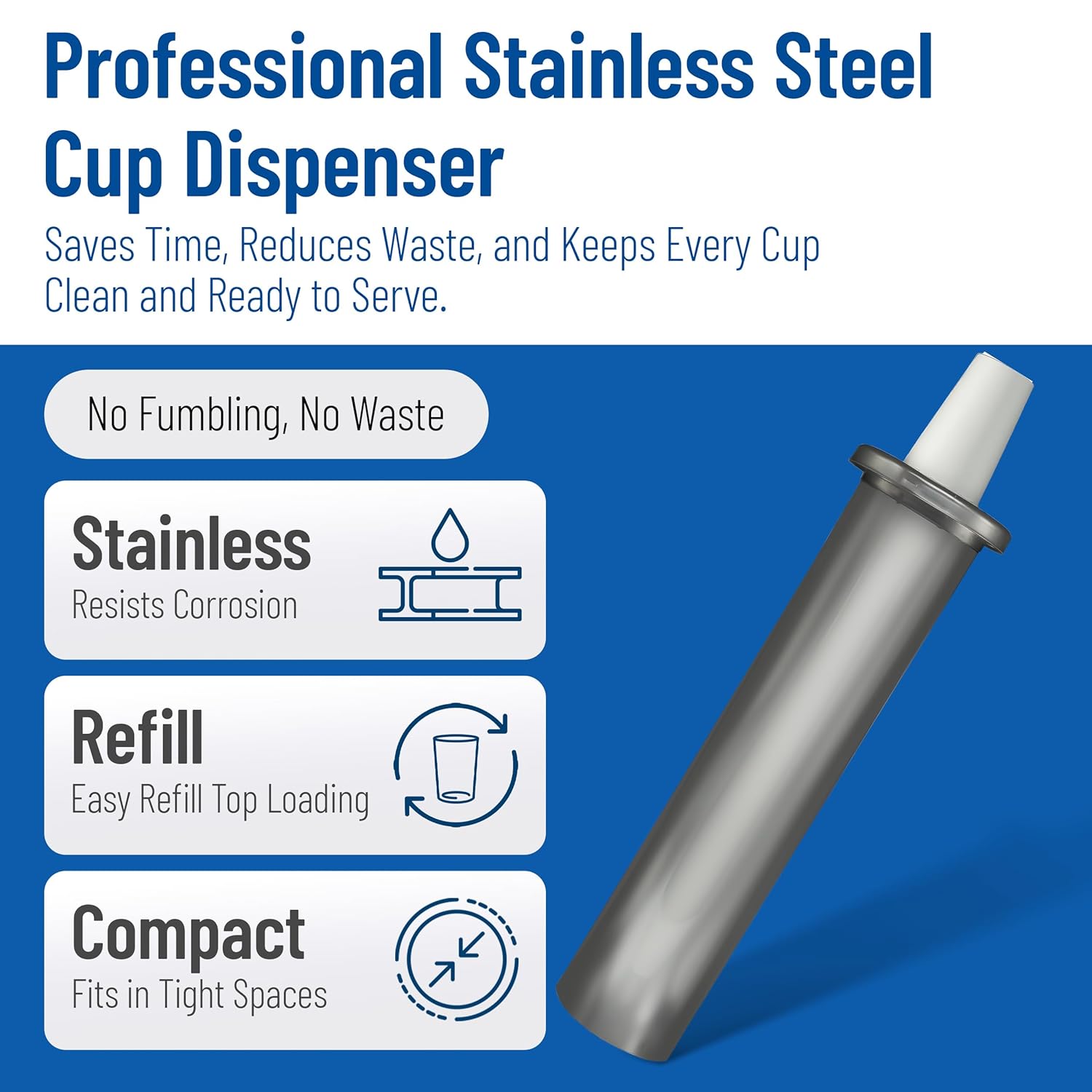 Carlisle FoodService Products Cup Dispenser for 8-48 Oz (2