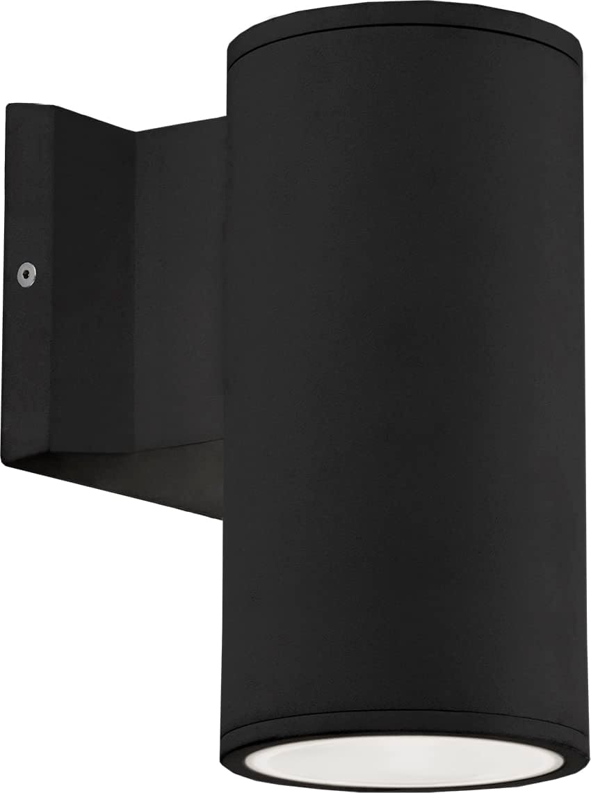 Kuzco Lighting EW3107-BK Nordic Outdoor LED Wall Sconce, Black