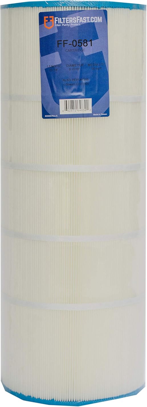 Filters Fast FF-0581 Compatible Replacement for X-Stream CCX1500, Compatible Replacement for Filbur FC-1286 Swimming Pool Spa Filter Cartridge