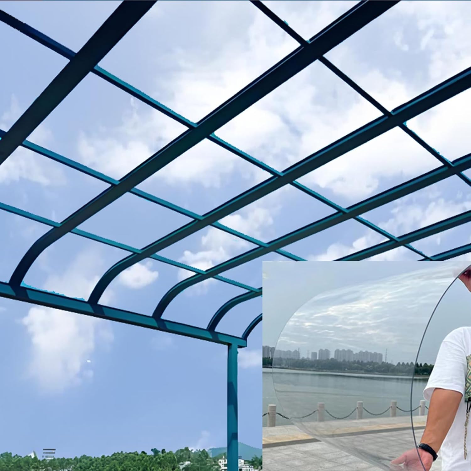 Clear Polycarbonate sheet 0.08