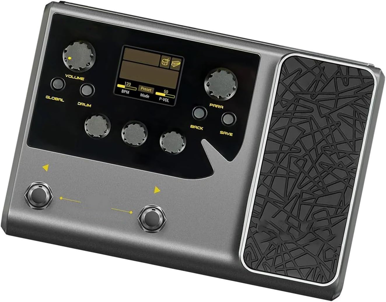 Professional Guitar Effects Pedals Built In Bass/acoustic Guitar Multi Effects Processor With Pedal Looper Modeling Amplifier