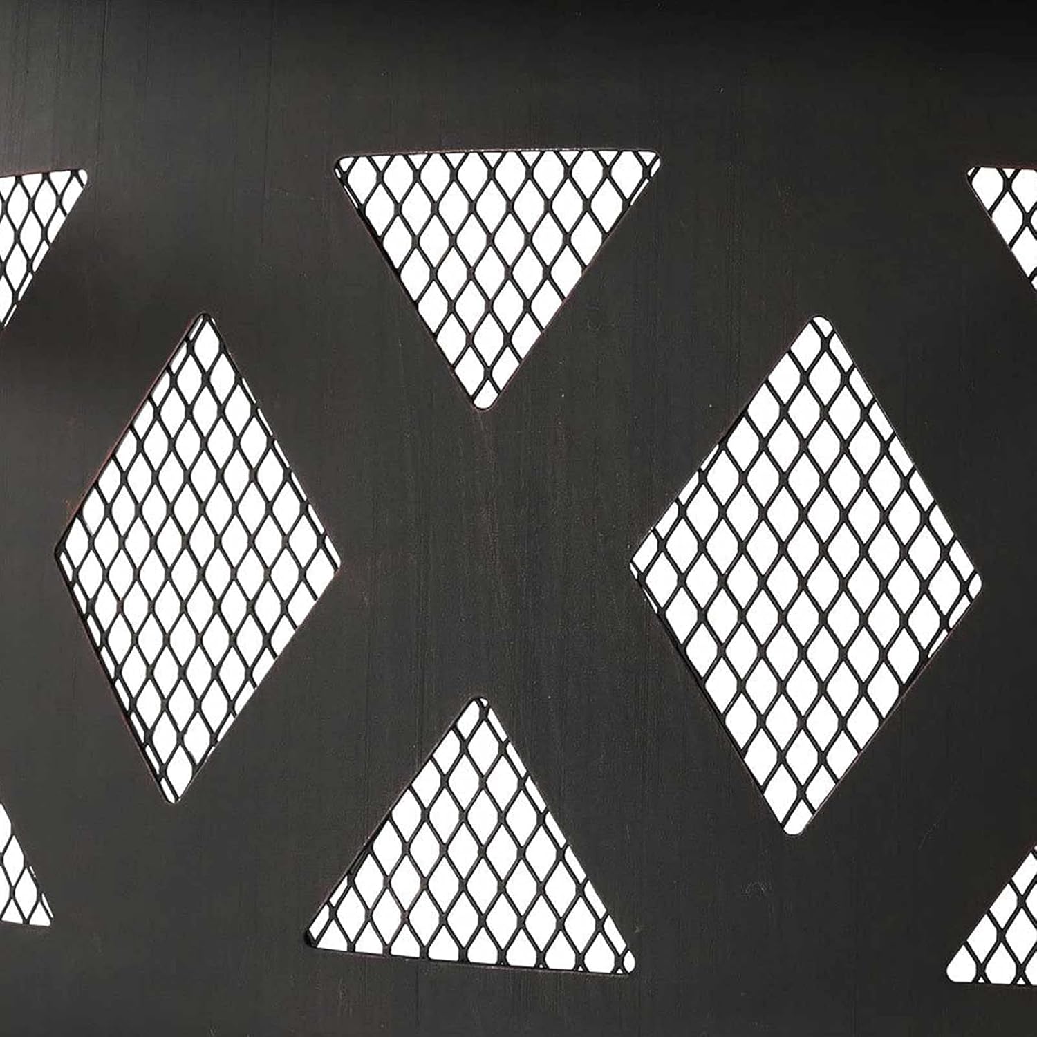 36 Inch Outdoor Fire Pit, Large Portable Wood Burning Firebowl with Cooking BBQ Area, Grill Grate for Garden Beach Camping