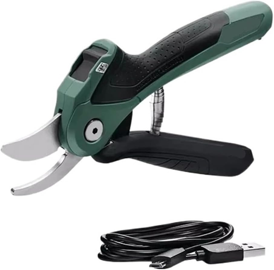 Cordless Electric Pruning Shears 3.6V 3.5Ah Li-ion Battery USB Rechargeable Garden Scissor Obstruction Sensor Smart Pruner