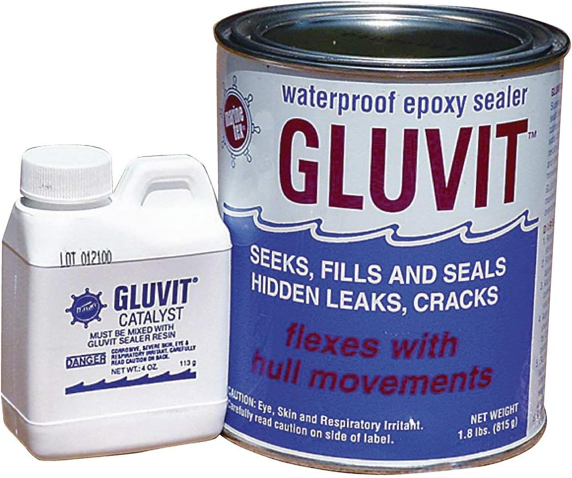 Marine Tex Gluvit Epoxy Sealer, Quart
