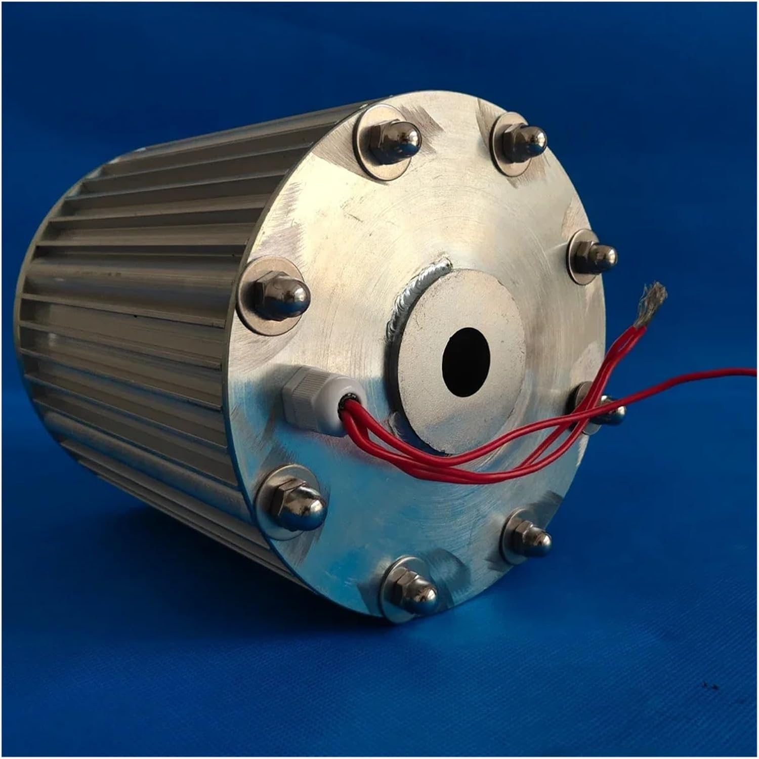 Generator AC tors 10KW 20KW 24V 48V Gearless Permanent Magnet Low RPM for Wind and Water Turbine Low Starting Speed for Home(with Base,110_20KW)