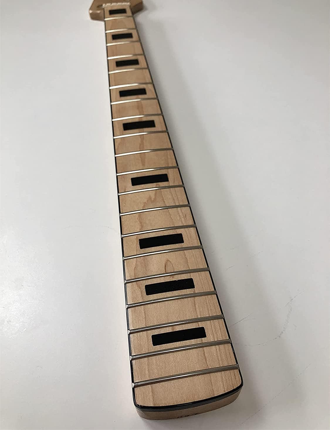 Gloss 5 String Electric bass guitar neck 20 fret 34 inches Maple fingerboard Black Block Inlay