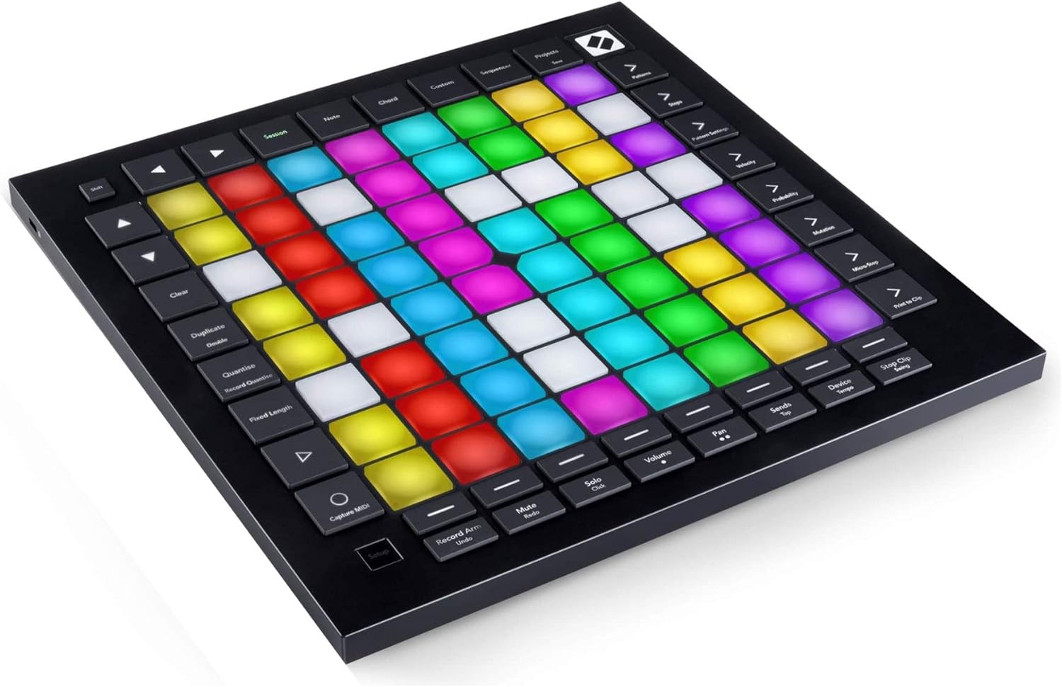 Novation Launchpad Pro MK3 Bundle with Over-Ear Headphones and 3.0 4 Port USB Hub (3 Items)