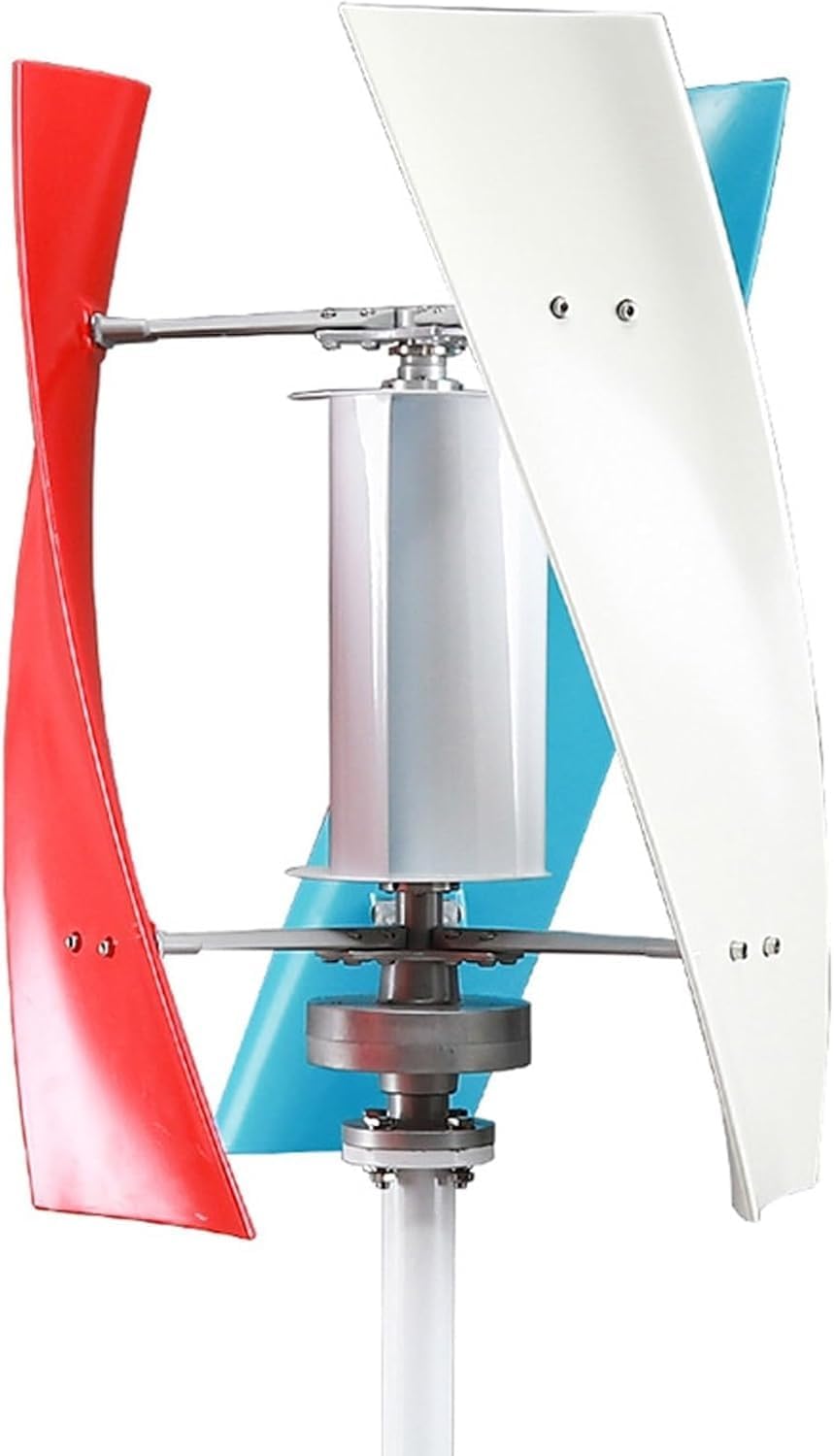 Upgraded 10000W/12000W Vertical Axis Wind Turbine Generator with MPPT Controller - 220V/12V/24V/48V Magnetic Levitation for Home & Street Lighting Solutions