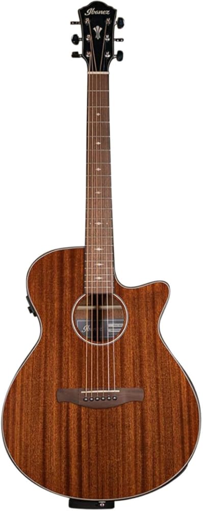 Ibanez AEG62 Acoustic-Electric Guitar - Natural Mahogany High Gloss