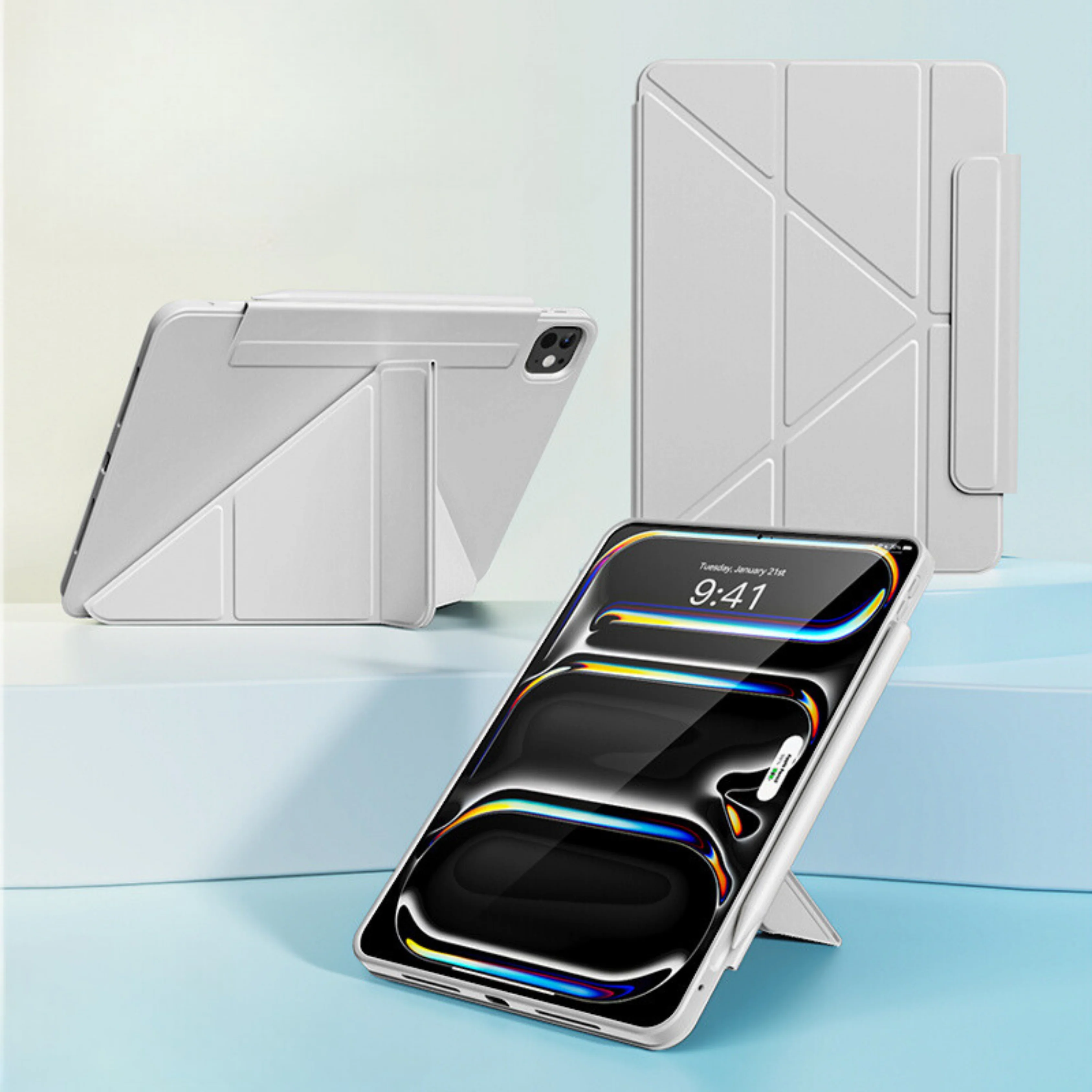 Magnetic iPad Folio Case