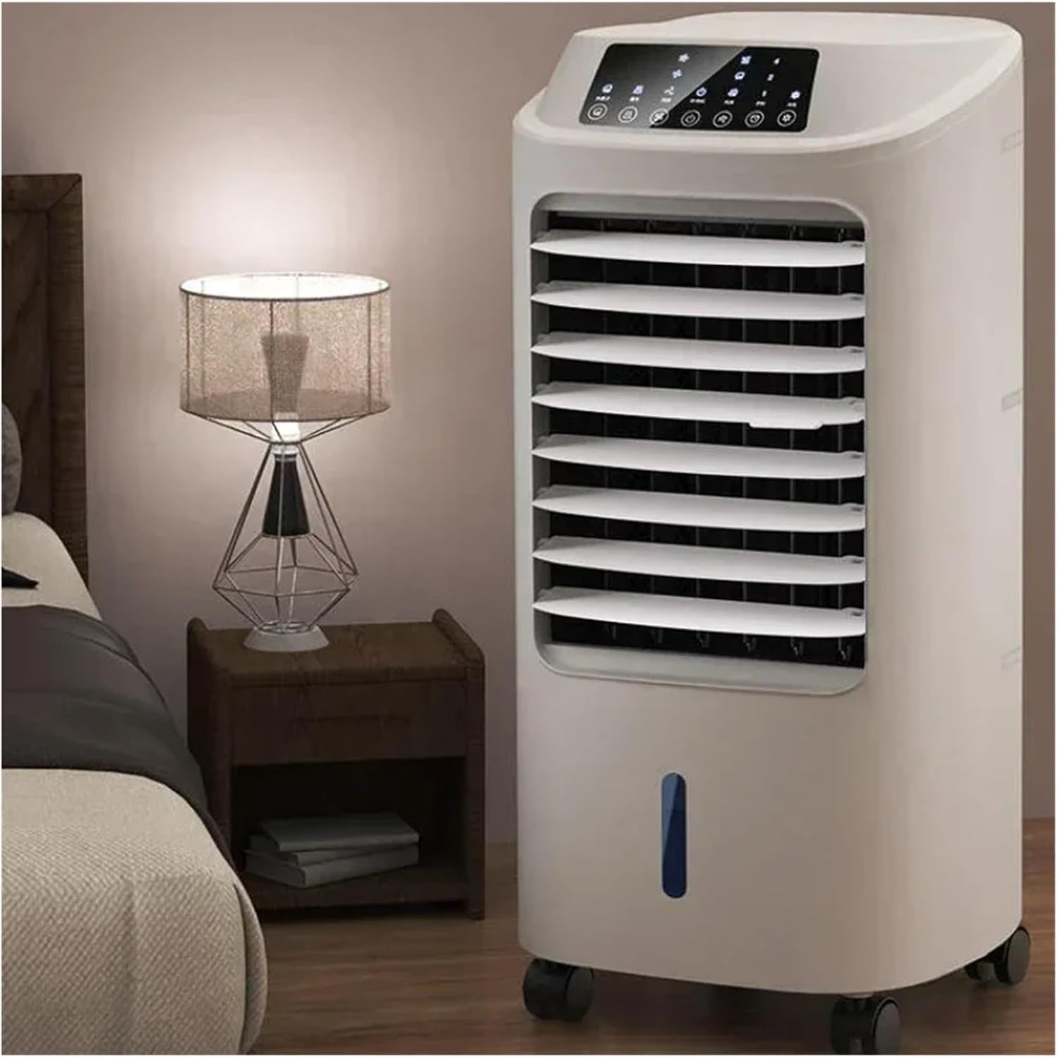 Portable. Water Cooled Tower Fan Refrigeration Air Conditioner Portable Ice Cooling Fan .Tabletop