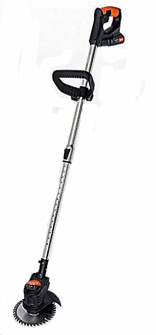 36V Lithium Battery Lawn Mower Cordless Lawn Mower Rechargeable Telescopic Lawn Mower Can Provide The Best Cutting Performance for The Garden GINOLEI