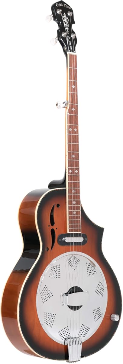 Gold Tone Dojo DLX Banjo with Resonator (Acoustic Electric, Six String, Maple)