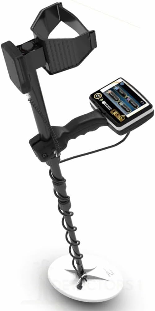 Generic UIG Gold Digger Metal and Gold Detector with Seven Advanced Search Systems Unearth Gold Nuggets, Precious Coins, and More with Unparalleled Precision, black, GD-1223