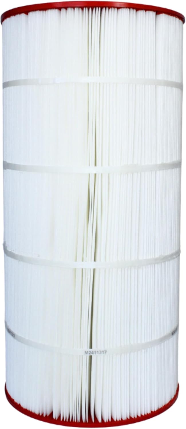 DPM Heavy-Duty Pro AquaStar PLF Replacement Cartridge Pipeline Inline Inground Swimming Pool Filter Pleated Element 1 Pack | Made in USA (200 Sq Ft (24