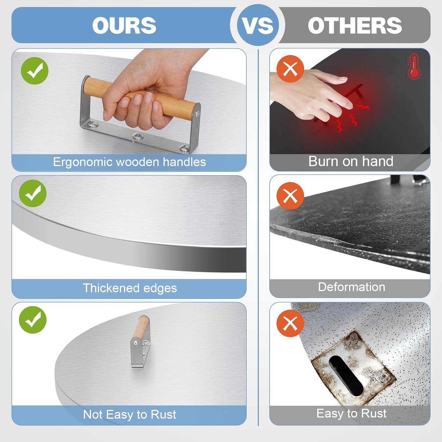 Fire Pit Lid Round - 38