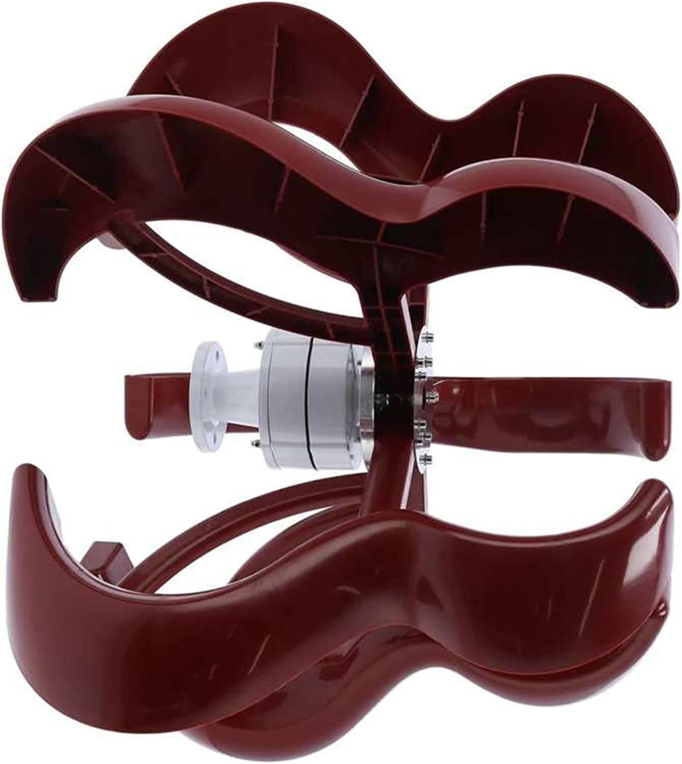 LiuSj JUnSt 9000W 12V 24V 48V Wind Turbine Kit, 5-Blades Outdoor Aluminum Alloy Wind Generator Equipment Red Wind Turbine with Controller