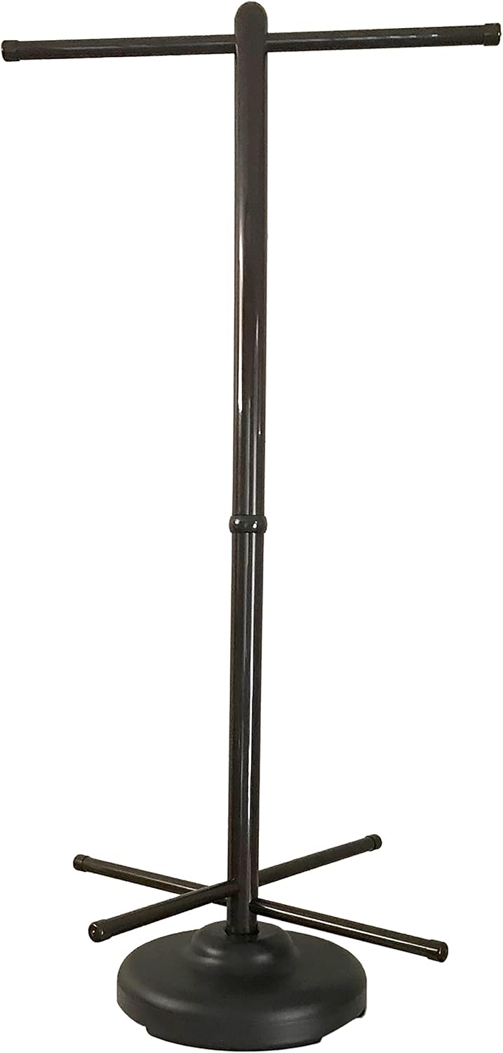 Pool Float Storage Rack for Organizing Your Inner Tubes Made in The USA of Bronze PVC Portable Outdoor Rack for Pool Floaties 409-Brz