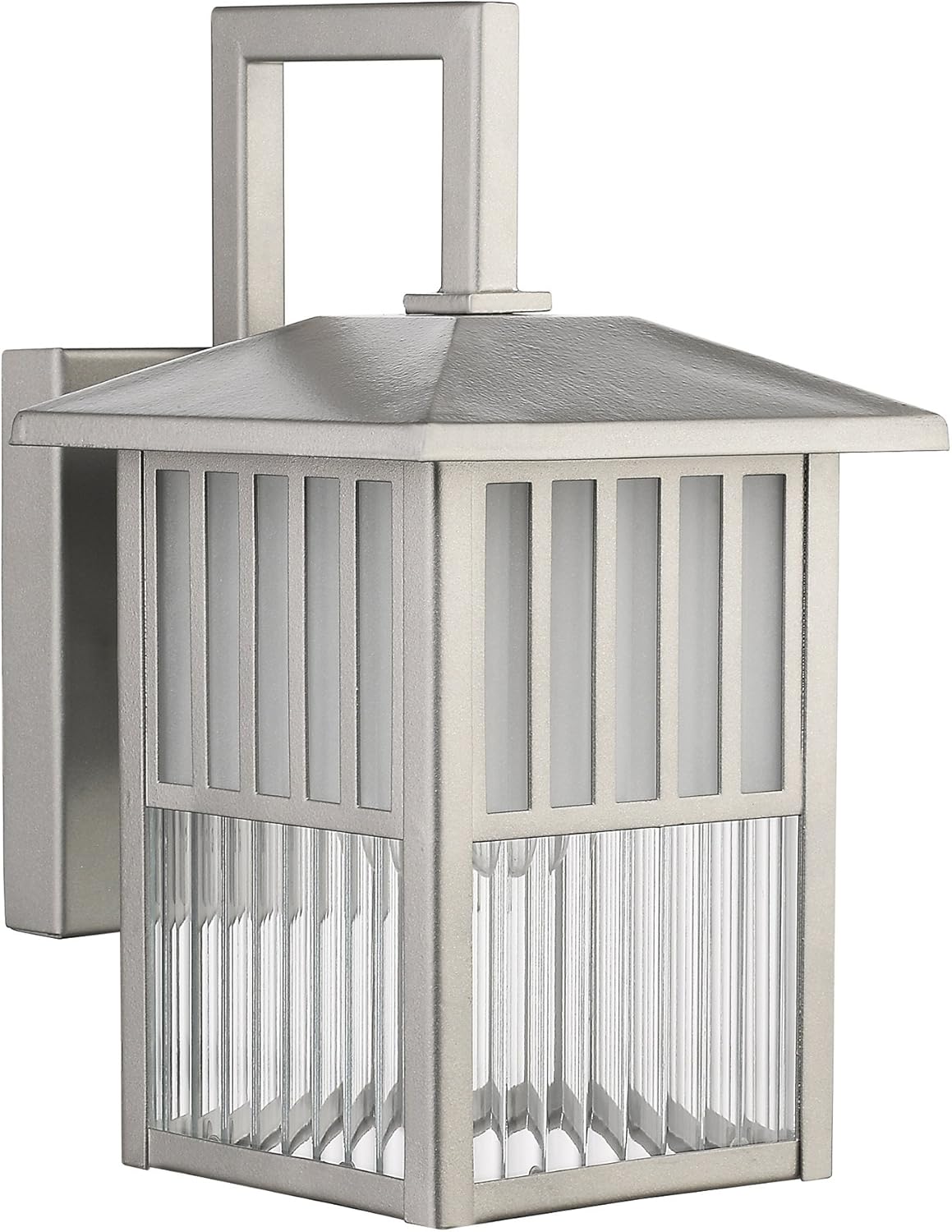 Chloe Lighting CH22025PN11-OD1 Transitional Frisco, Transitional 1-light Painted Nickel Outdoor Wall Sconce, 10.75-Inch