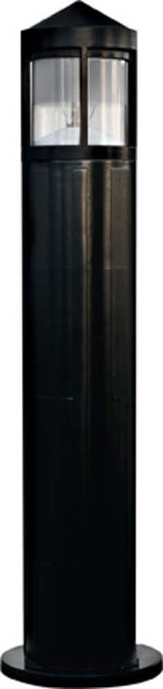 Dabmar Lighting D125-B Fiberglass Bollard, Black