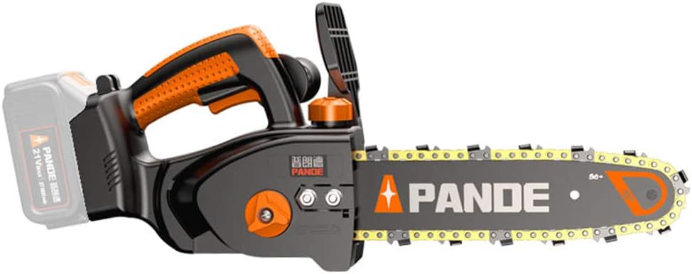 Hand-held Electric Saw High-Power Electric Saw Trimming Tool Adjustable Chain Cordless Saw Suitable for Wood and Metal Cutting