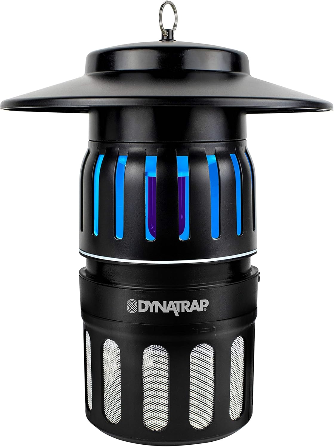 DynaTrap DT1050SR 1/2 Acre Mosquito & Flying Insect Trap – Kills Mosquitoes, Flies, Wasps, Gnats, & Other Flying Insects - Bug Zapper Alternative - Black